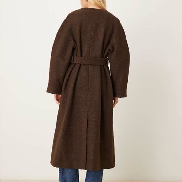 ASOS Dark Brown Women's Coat - Picture 4 of 6